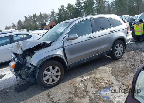 2007 Honda Cr-V Ex-L from USA, damaged, VIN JHLRE48727C005018